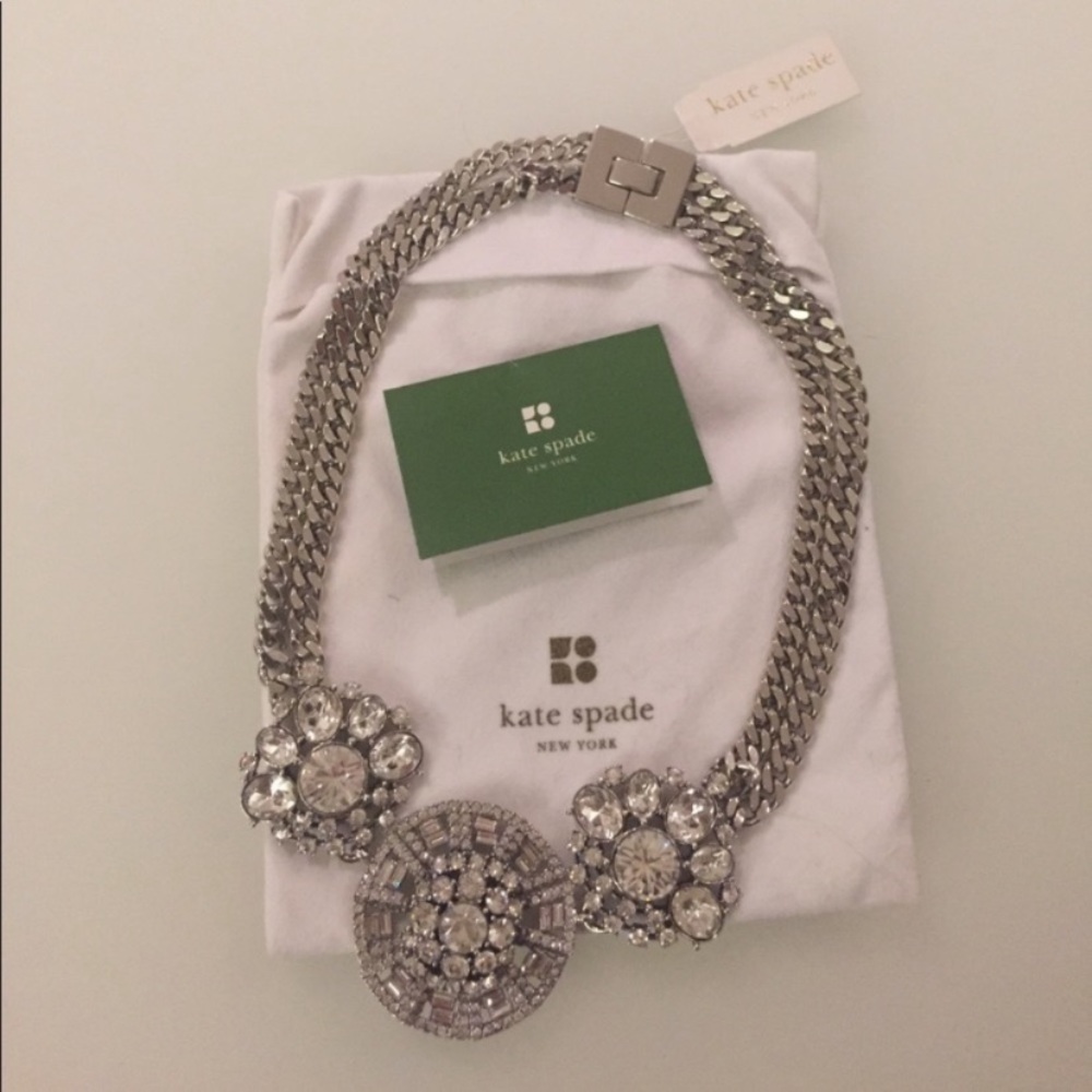 SOLD NWT Kate Spade Ice Queen Short Necklace - Picture 5 of 6
